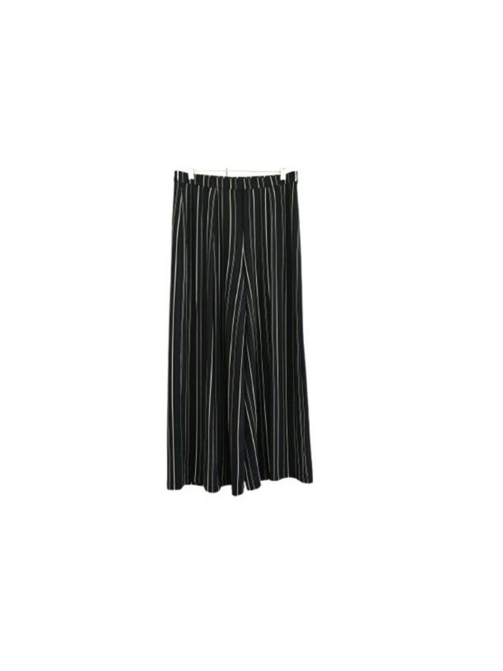 Philosophy Republic Clothing Striped Wide Leg Pants Blue Black High Rise Size L